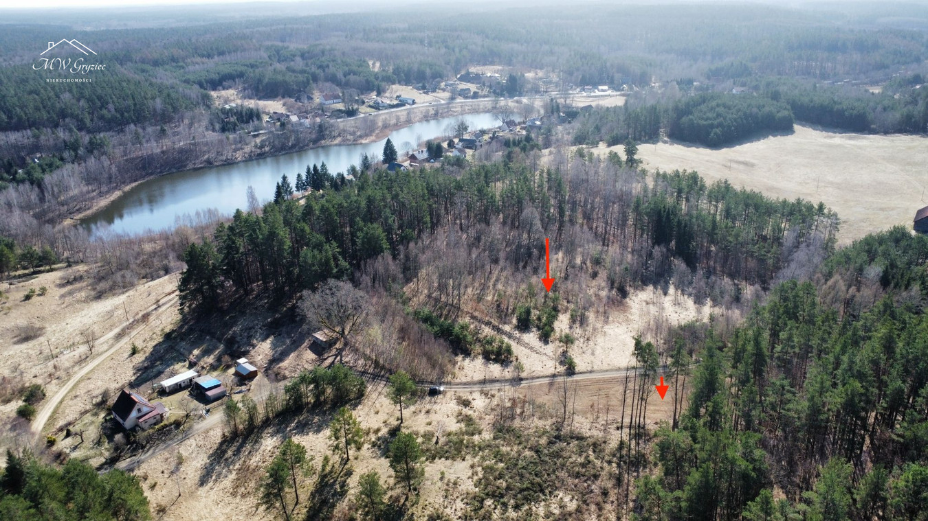 Mazury | 1,20 ha przy lesie i jeziorze | Rapaty gm. Gietrzwałd - Widok 5