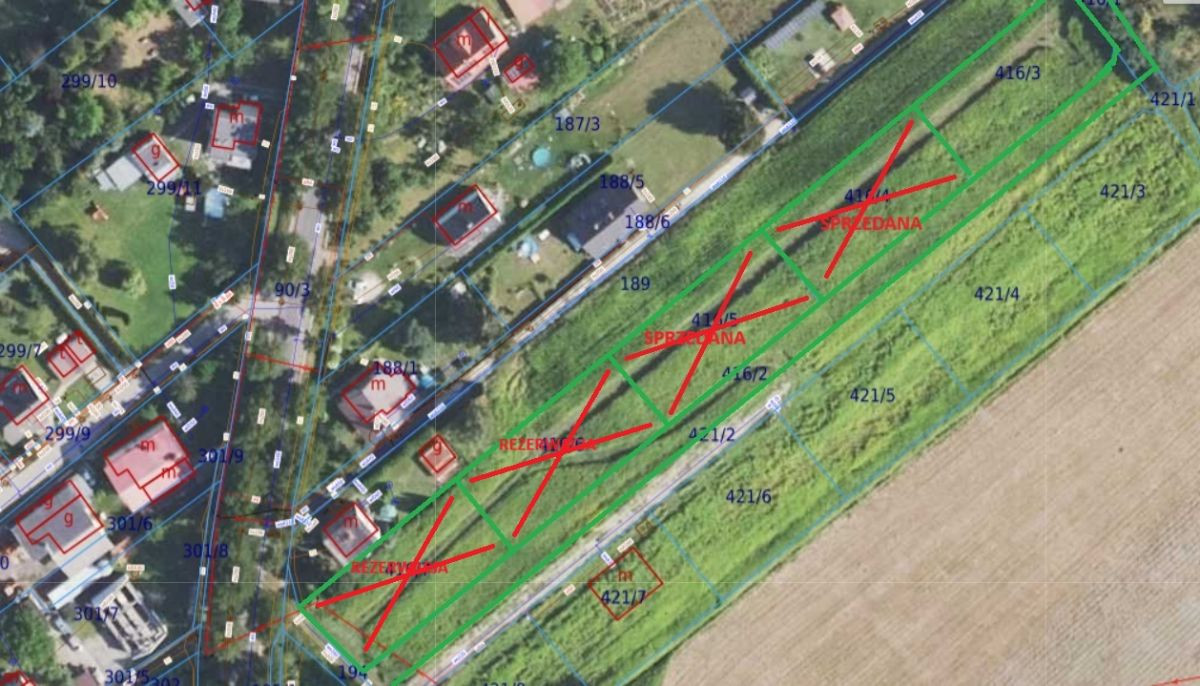 Atrakcyjna działka budowalna w Borowej - Widok 3