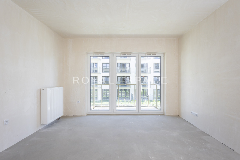 Studio w inwestycji BELG | Widok na zieleń - Widok 2