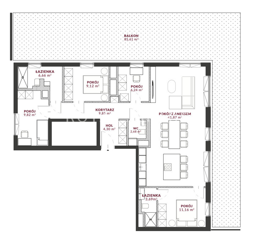 Apartment in Warszawa, Powiśle-Skarpa, Śródmieście - Widok 3