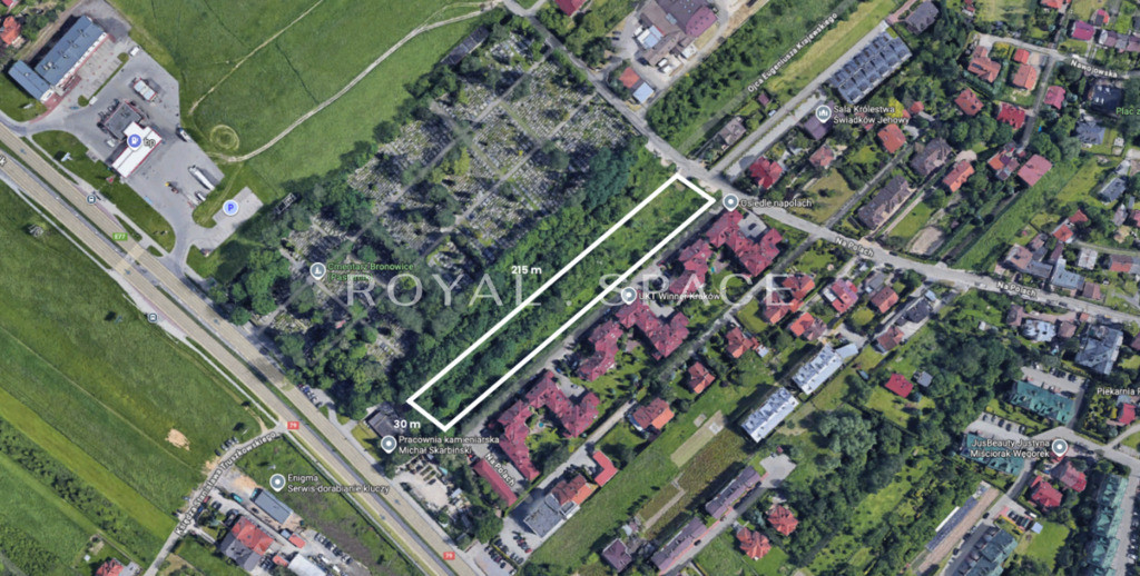 Działka Usługowa przy ulicy Na Polach - Pasternik - Widok 2