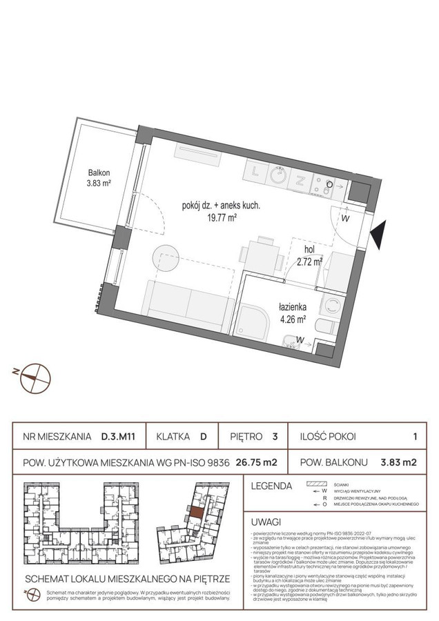Mieszkanie – Gdańsk, Śródmieście - Widok 3