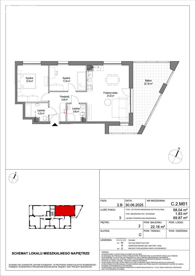 Trzypokojowe Mieszkanie z Smart Home, Gdańsk Zaspa