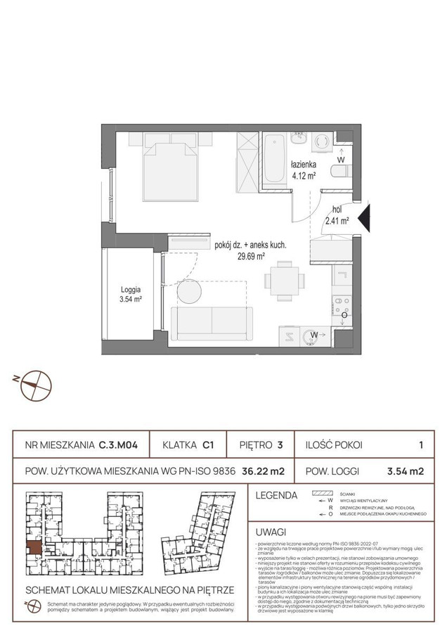 Mieszkanie – Gdańsk, Wiadrownia, Śródmieście - Widok 3