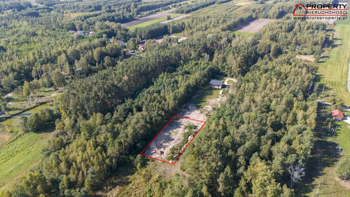 Działka przy lesie 1542 m² z pozwoleniem na budowę – Janina - Widok 5