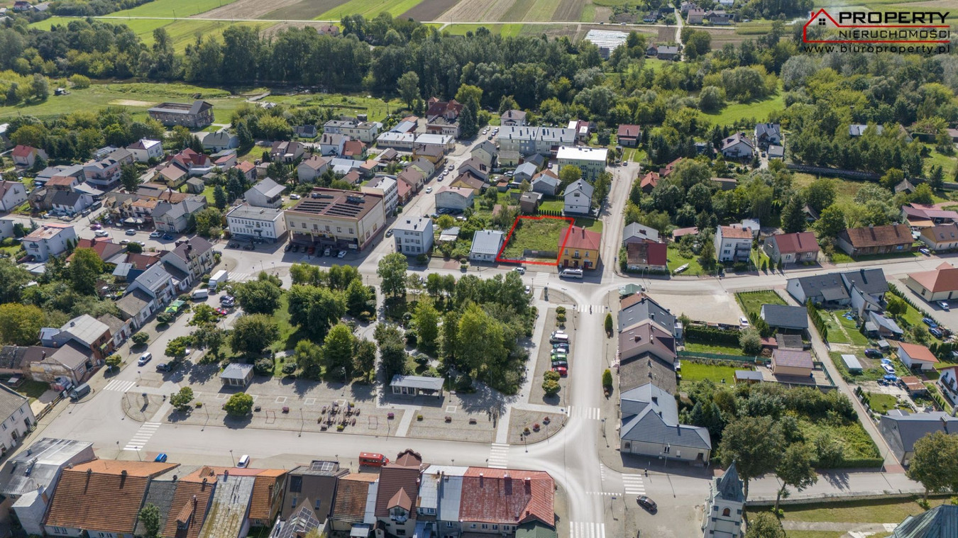 Działka inwestycyjna 731 m² – centrum Nowego Korczyna - Widok 2