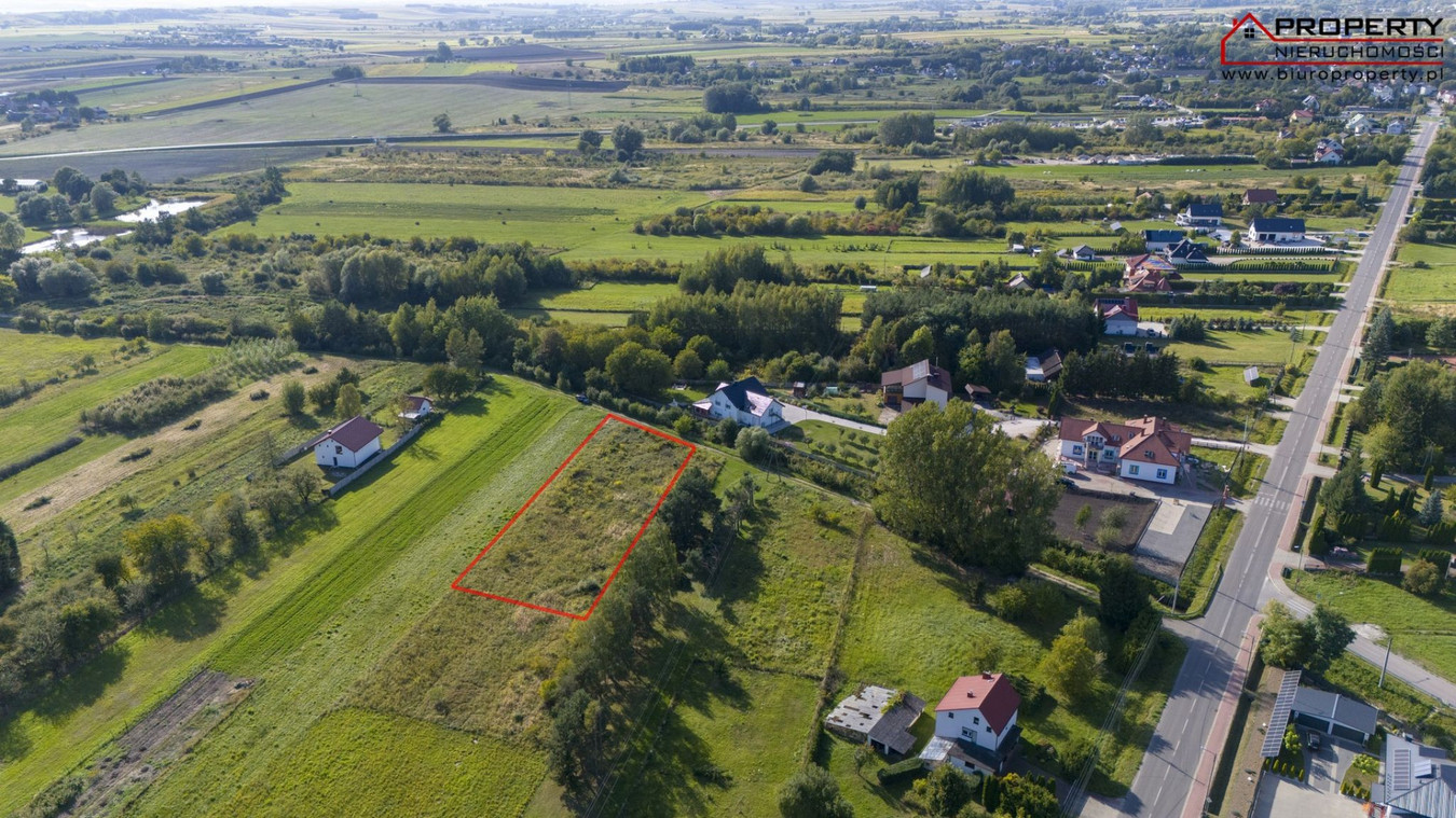 Działka budowlana 2400m² w Siesławicach – przy strefie Zdrojowej Buska-Zdroju - Widok 3