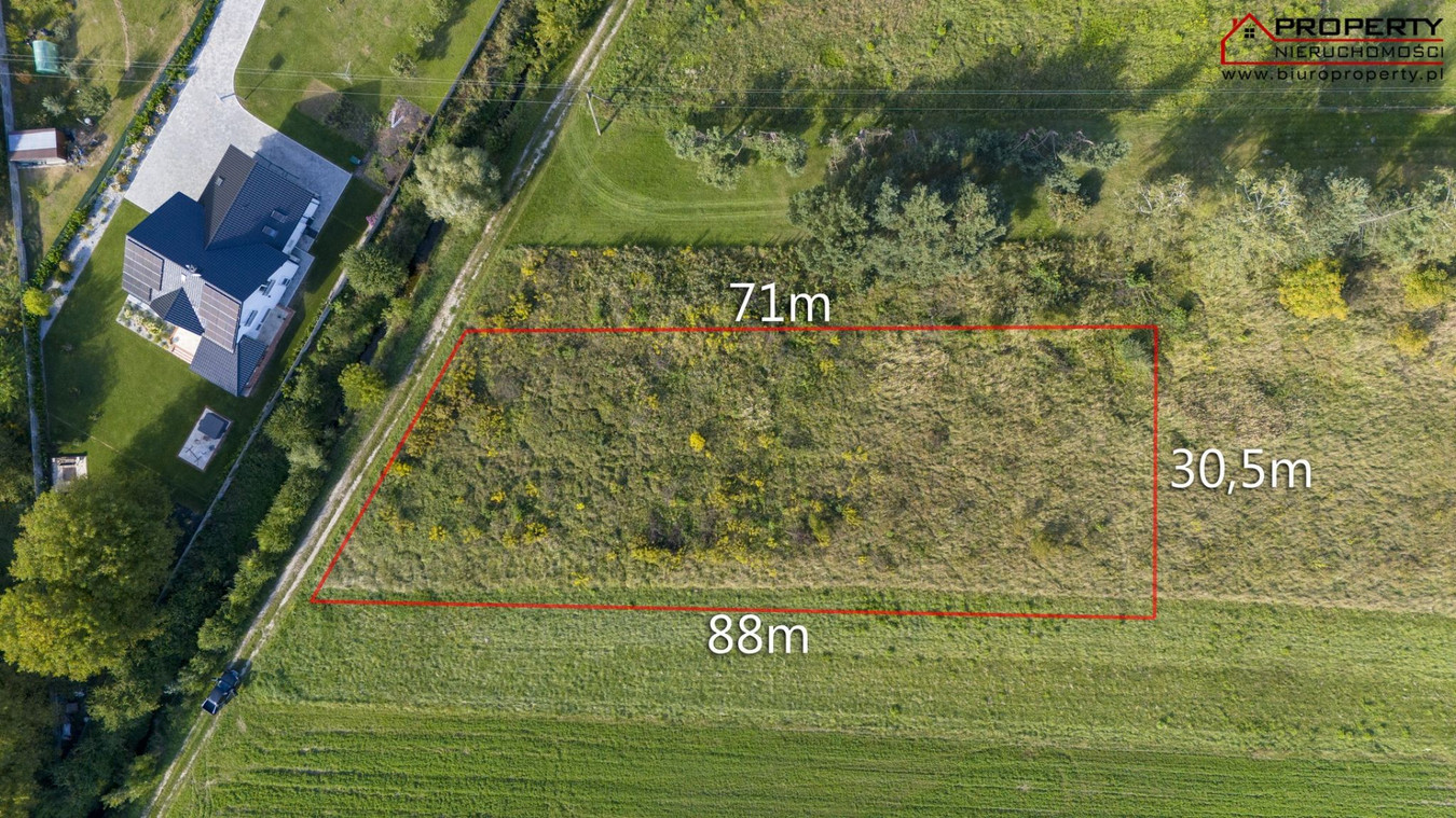 Działka budowlana 2400m² w Siesławicach – przy strefie Zdrojowej Buska-Zdroju - Więcej