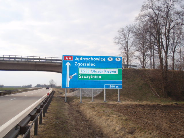 Działka przemysłowa 10 ha, przy skrzyżowaniu autostrad A4, A18, MPZP. media - View 3