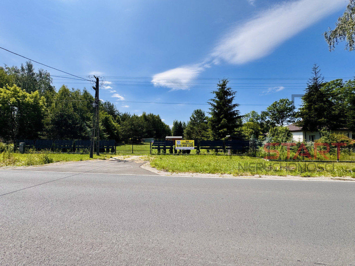 Działka budowlana z domkiem - Widok 6