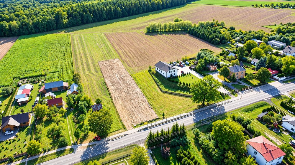 Działka I 8 503 m² I zabudowa zagrodowa I Kamień - Widok 4