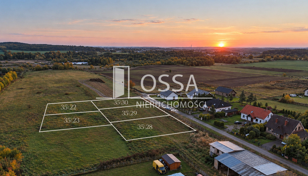 5 działek - 1000 m² | 22km od Gdańska | Warcz - Widok 2