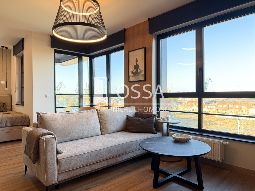 Studio 33 m² z widokiem na Stocznie | Gdańsk Doki