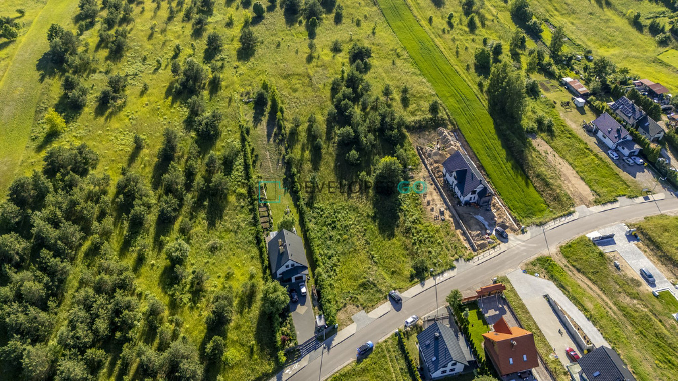 Atrakcyjna działka budowlana w Małe Hucie - Widok 2