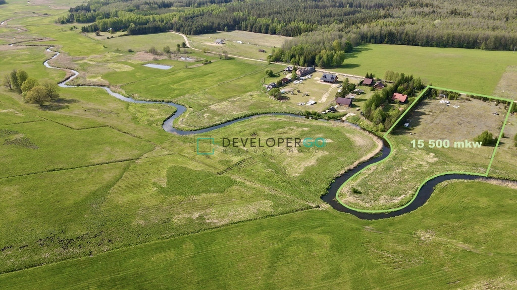 Działka budowlana 1,5 ha z linią brzegową Supraśl - Widok 3