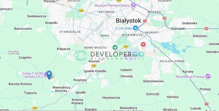 Działka budowlana z pięknymi drzewami - Widok 5