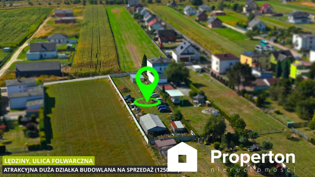 Lędziny ,działka budowlana 1250 m² - Widok 3