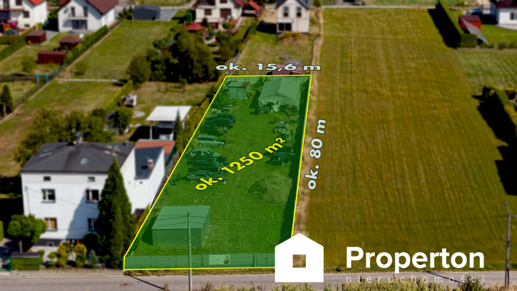 Lędziny ,działka budowlana 1250 m² - Widok 2