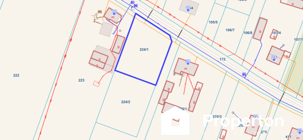 Dwie działki budowlane 1200 m² z WZ – Grzeszyn, gm. Buczek - Widok 4