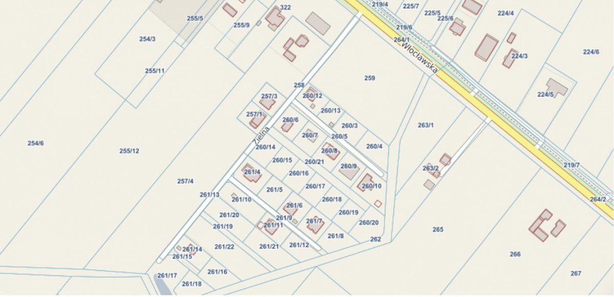 Działka budowlana w Kruszwicy- nowe osiedle domów - Widok 3