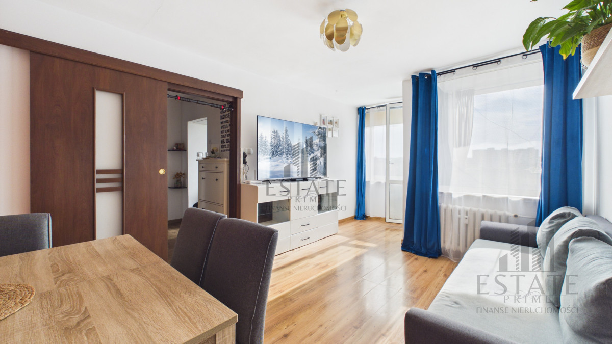 3 pokoje 59 m2, balkon, bardzo dobry standard