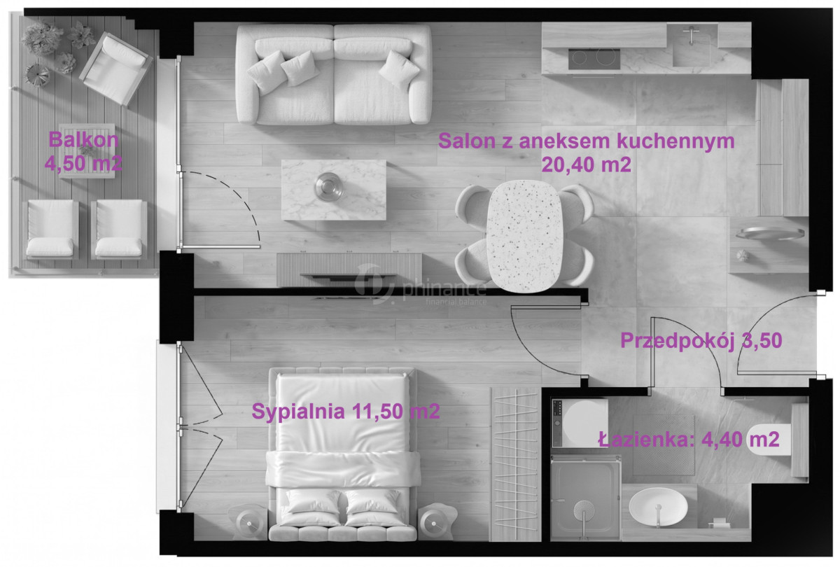 Mieszkanie – Gdynia, Chylonia - Widok 5