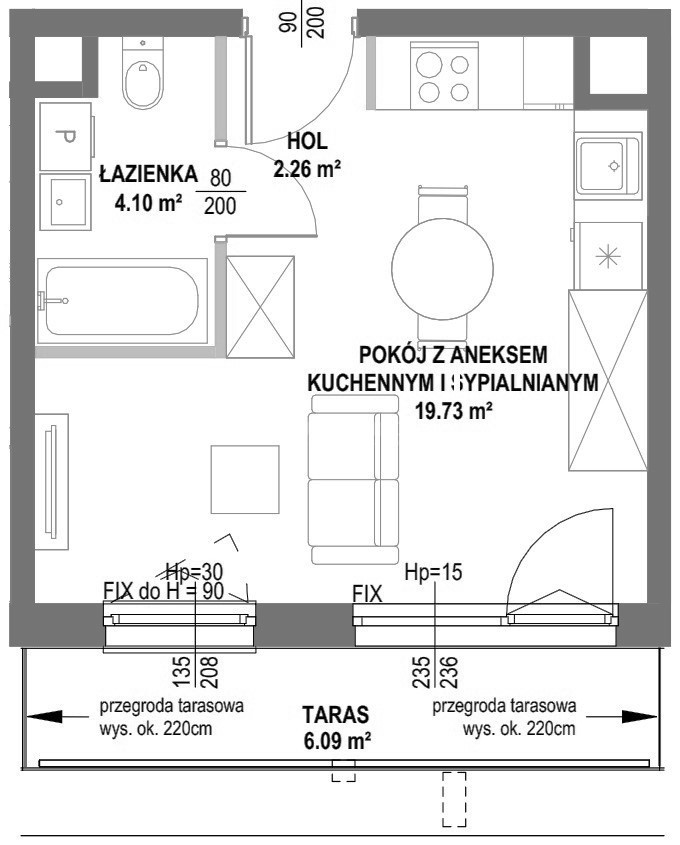 Mieszkanie – Gdynia, Cisowa - Widok 2
