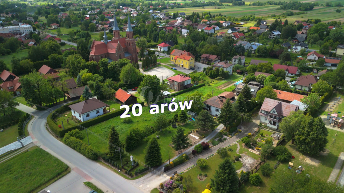 Działka budowlana w centrum Odrzykonia - 20 arów - Widok 3