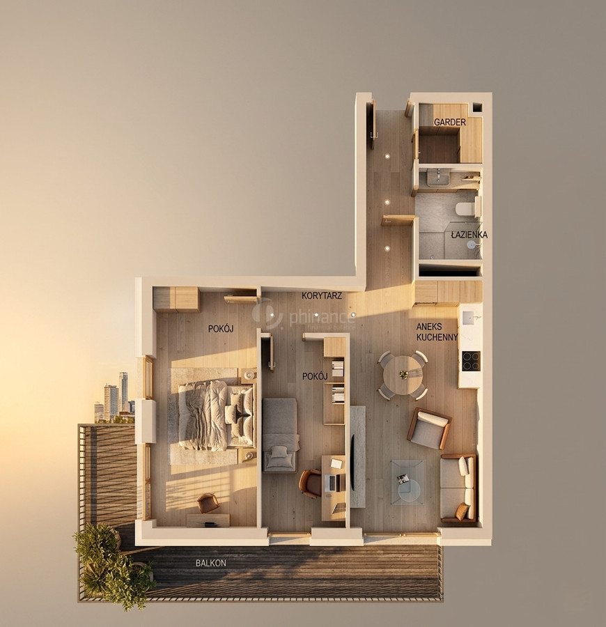 Apartment in Poznań, Nowe Miasto - More