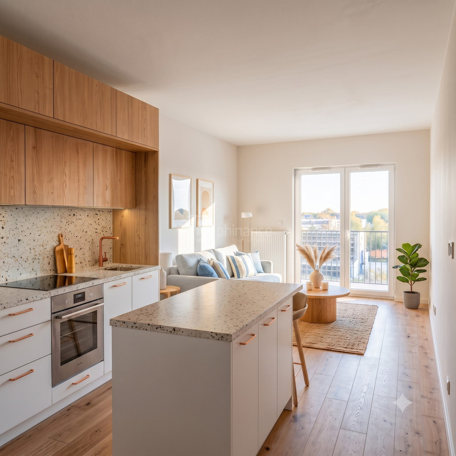 Ustawne 3pok. 57 m²| Gotowe | Słoneczny salon