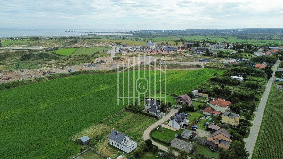 Mrzezino działka budowlana 2,5 km od plaży 1210 m² - Widok 5