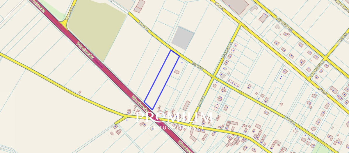 Działka przemysłowo-usługowa Stanowice 82,20 ar - Więcej