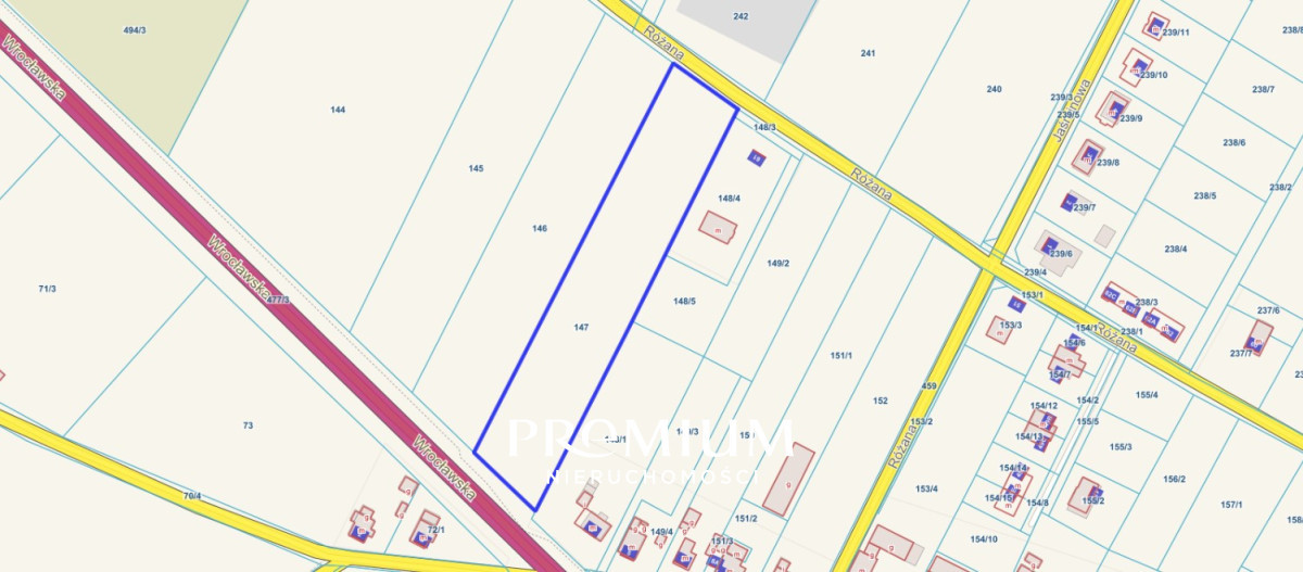 Działka przemysłowo-usługowa Stanowice 82,20 ar - Widok 3