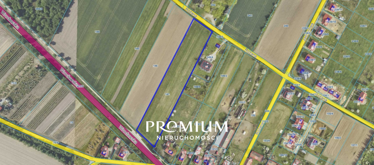 Działka przemysłowo-usługowa Stanowice 82,20 ar - Widok 4