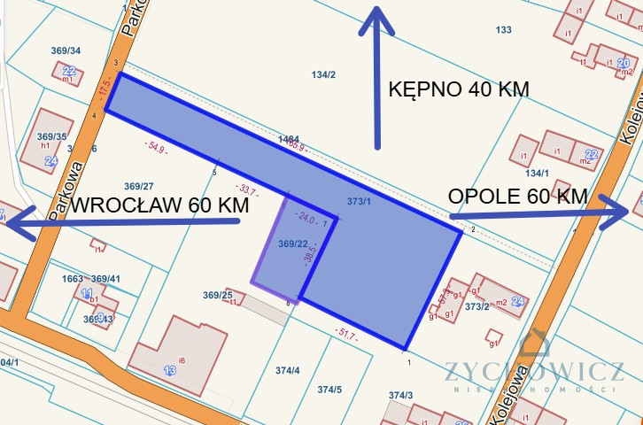 Działka przemysłowa w Wilkowie - Więcej