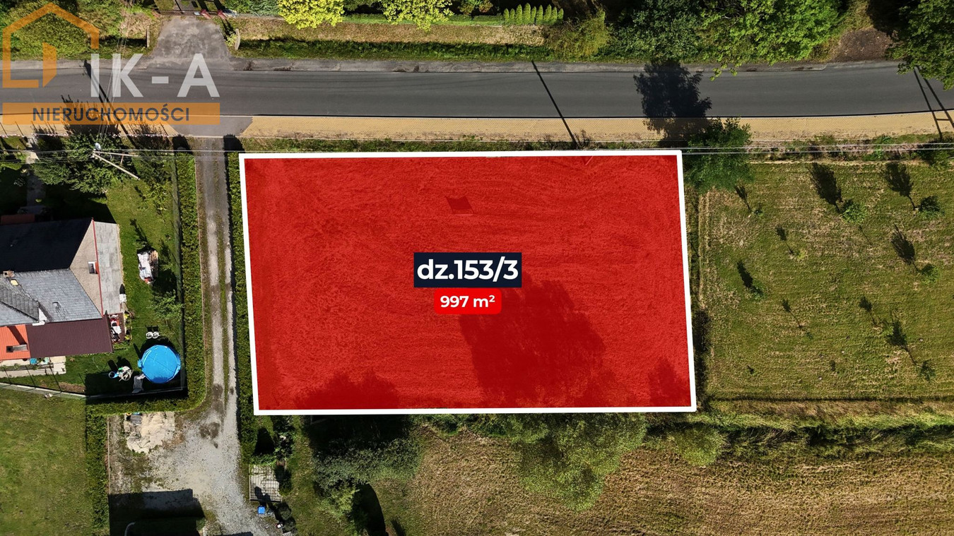 Bukowina Bobrzańska, działka z WZ dla budowy domu jednorodzinnego - Widok 2