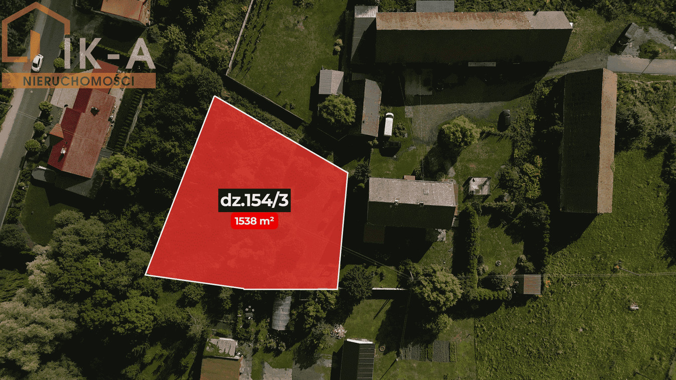 Bożnów, działka z bezterminową WZ dla budowy domu jednorodzinnego, media - Widok 4