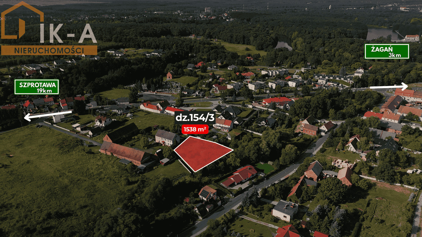 Bożnów, działka z bezterminową WZ dla budowy domu jednorodzinnego, media - Widok 3