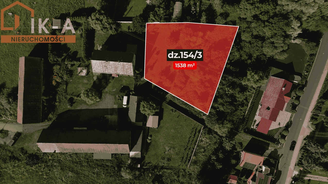Bożnów, działka z bezterminową WZ dla budowy domu jednorodzinnego, media - Widok 5