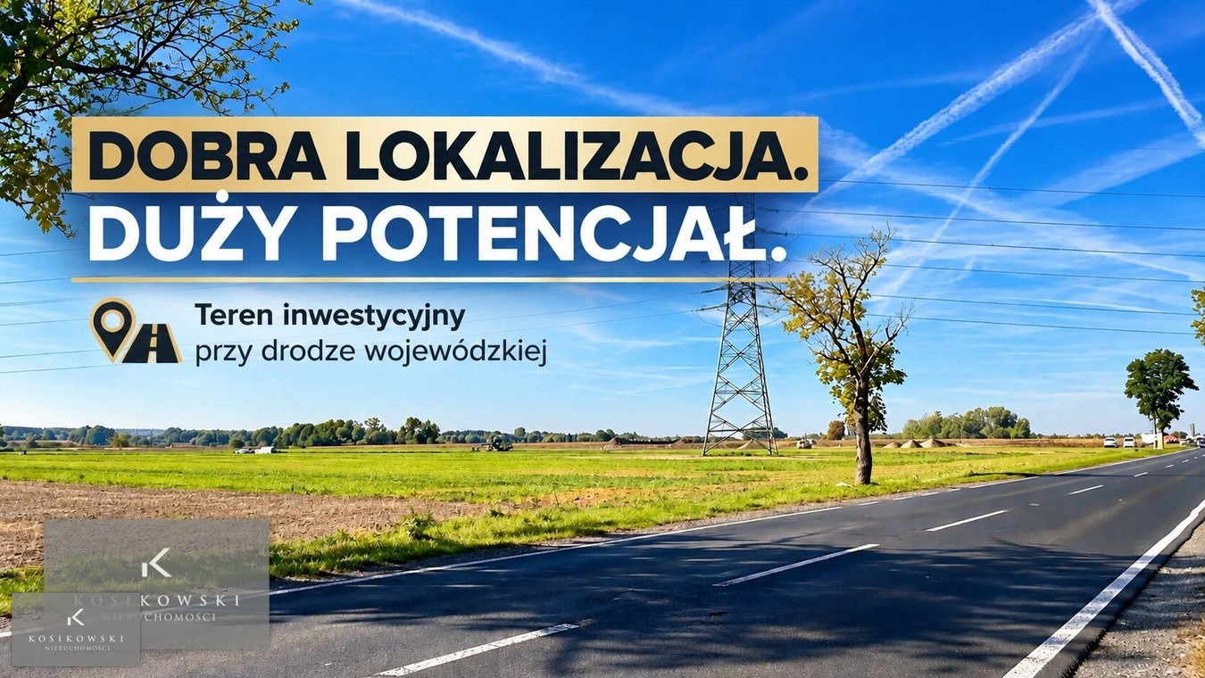Teren inwestycyjny na obrzeżach miasta Namysłów - Więcej