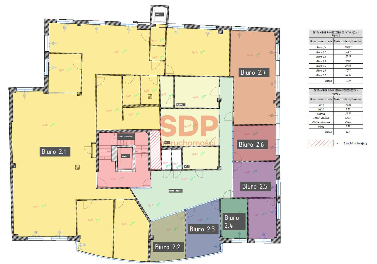 Przestrzeń dla biznesu | Całe piętro | 603,2 m² | Blisko lotniska - Widok 5