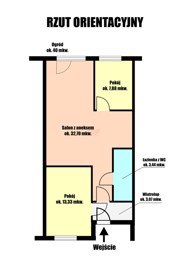 Apartment in Iwiny - Widok 5