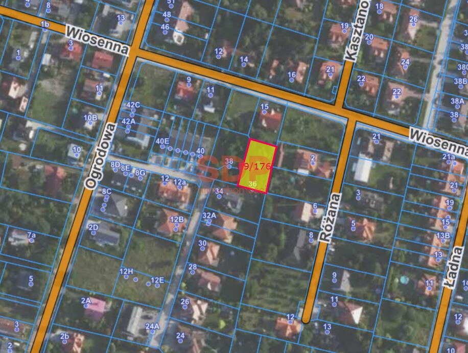 Kiełczów, 810 m², mpzp, budowlana - Widok 2