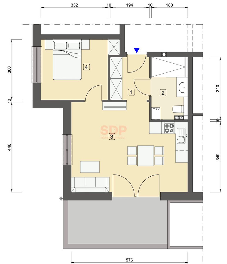 Nowy apartament z tarasem | STREFA SPA | - Widok 4