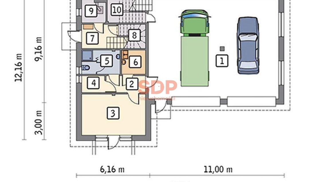 Warsztat + mieszkanie | 1200 m² działki | Psary - Widok 5