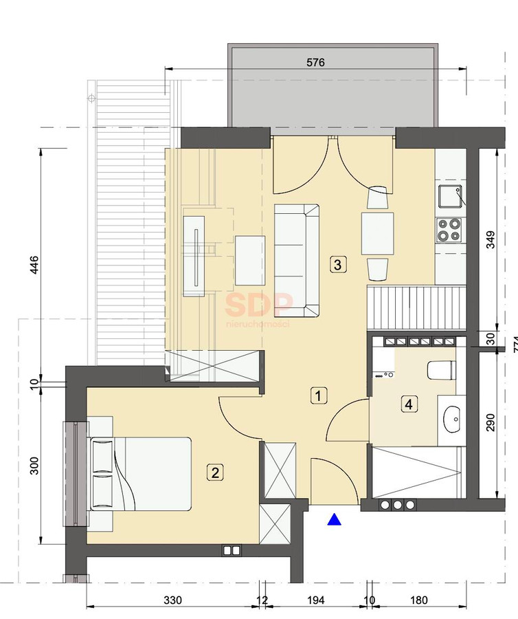 Apartment in Szklarska Poręba, Osiedle Huty, powiat karkonoski - Więcej