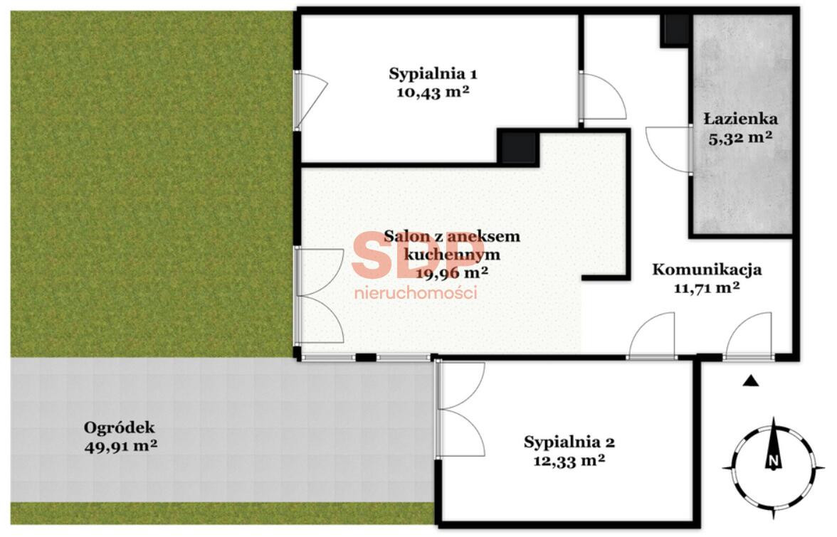 Apartment in Wrocław, Nowe Żerniki, Fabryczna - Widok 5