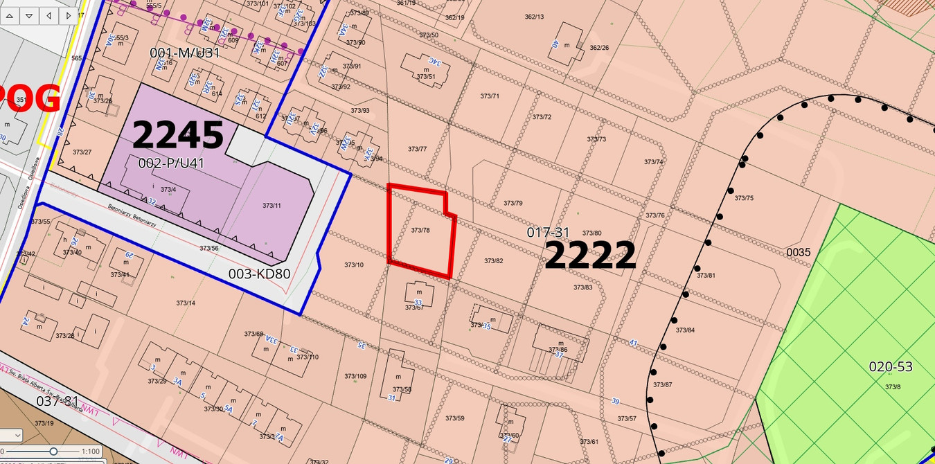 Działka mieszkaniowo-usługowa ul. Św. Brata Alberta 1006 m² - Widok 4
