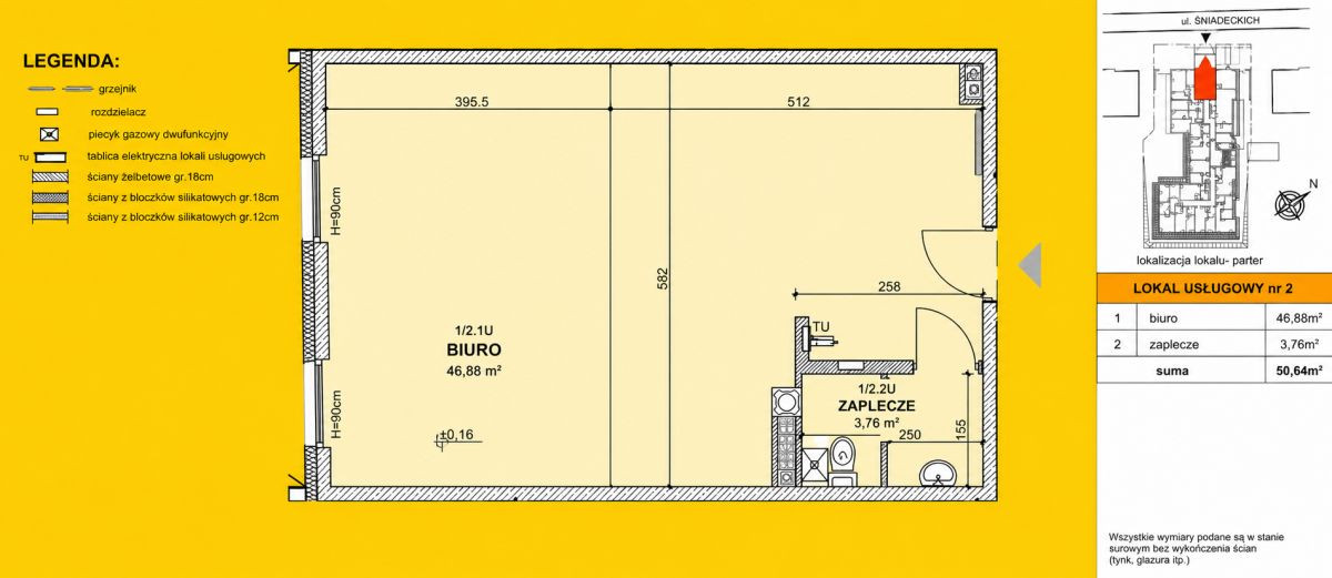 Lokal usługowy w centrum | Stan deweloperski - Widok 2