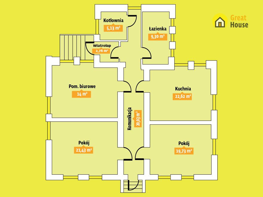 Budynek 120 m², działka 1000 m² | Śladków Mały - View 2